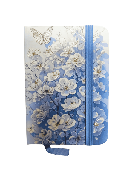 Блокнот А7, Flowers, 80 листов, дизайн ассорти, 5701-17