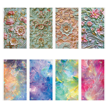 Блокнот А6 32л., на скрепке BG Flowers and shine, блестки, Б6ск32_бл 09429